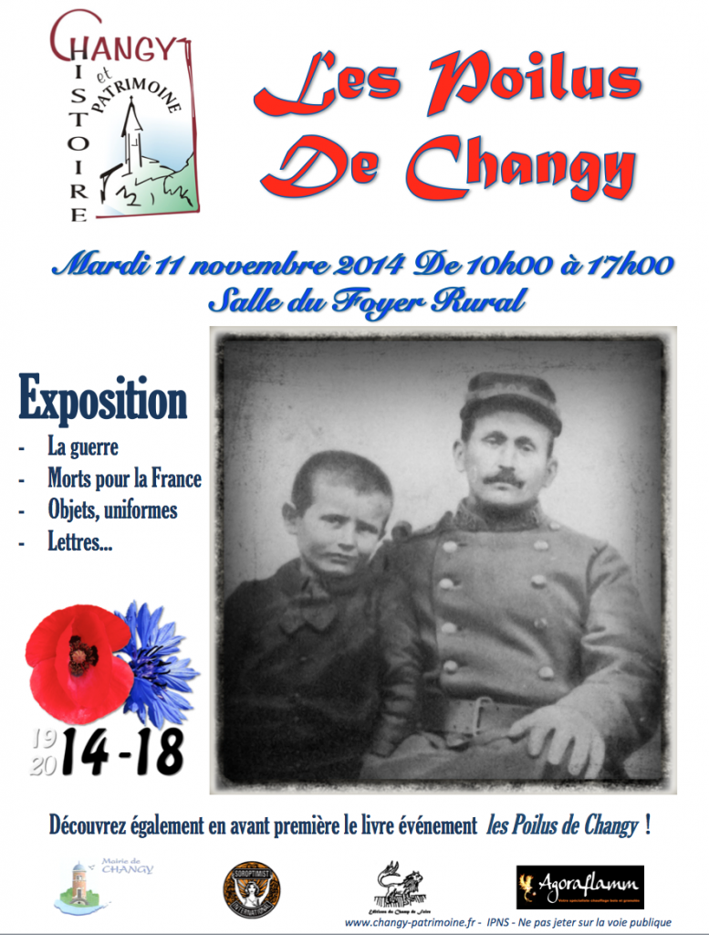 Exposition les Poilus de Changy