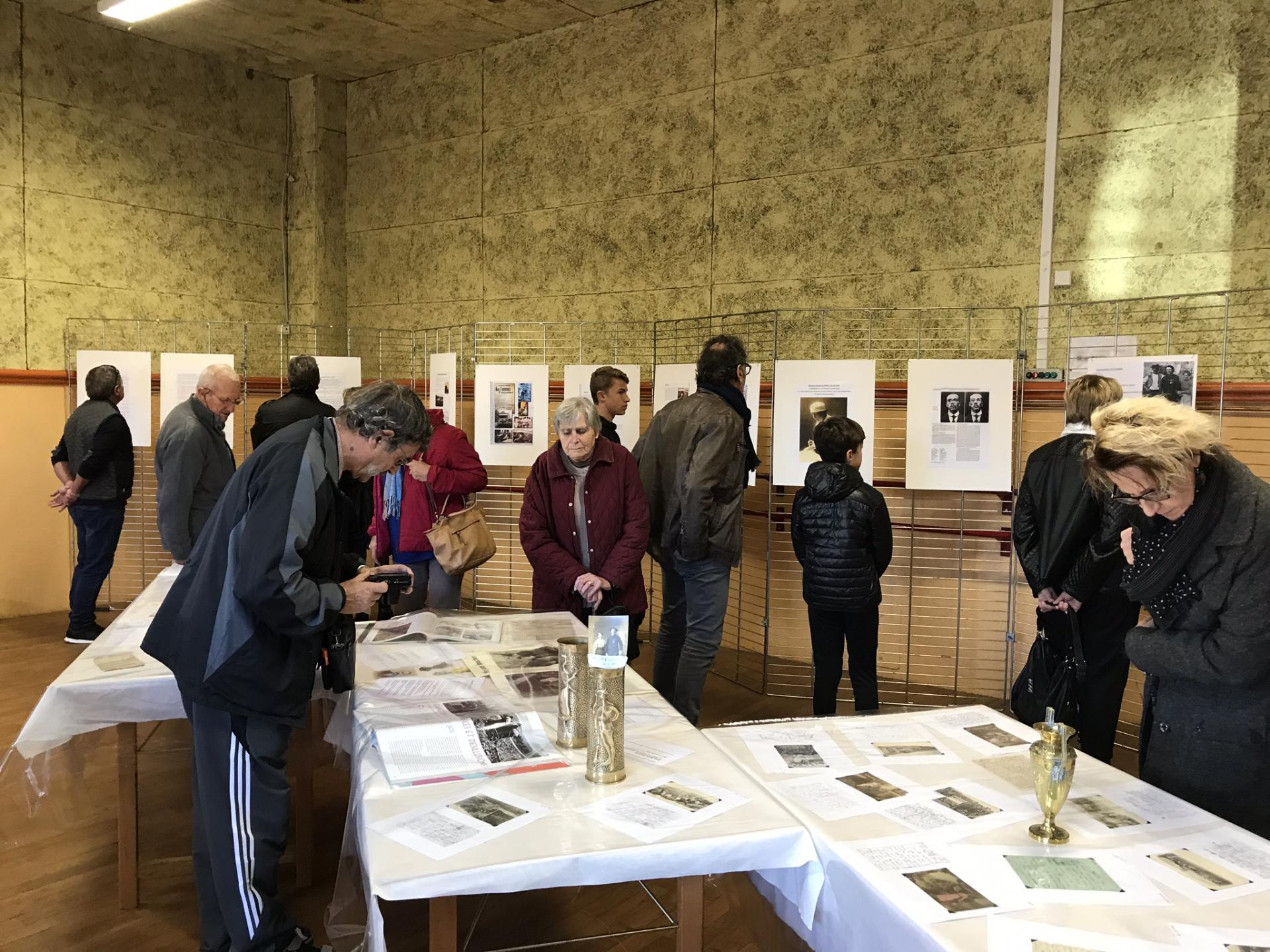 Exposition pour le centenaire de l'armistice du 11 novembre 1918