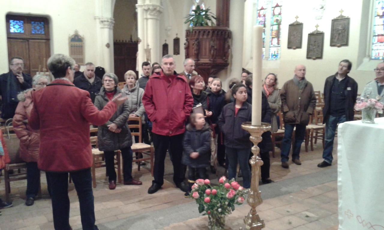 Visite organisée de l'église